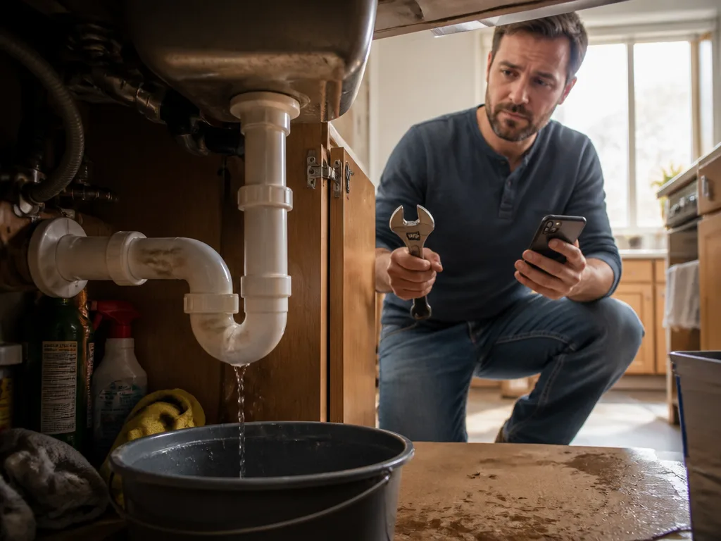 DIY vs when to call a pro for a typical plumbing situation