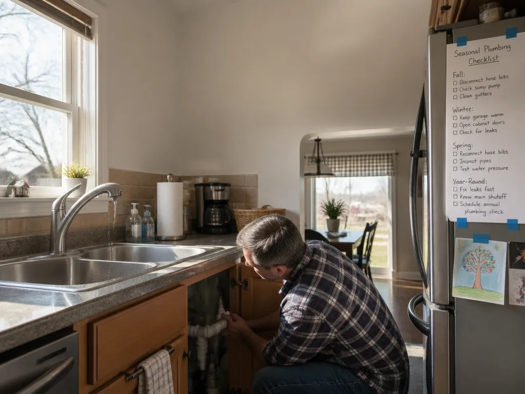 Seasonal and preventive plumbing tips for Indiana homeowners