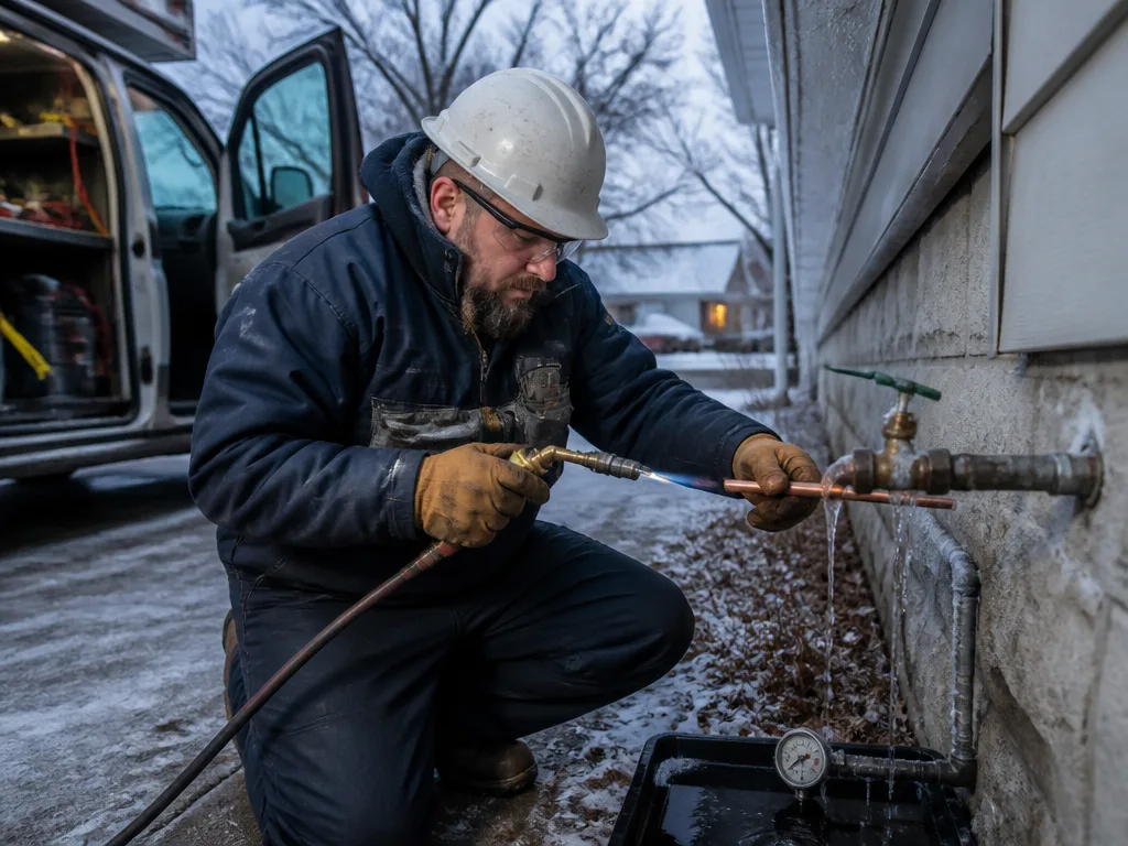 Frozen Pipe Repair