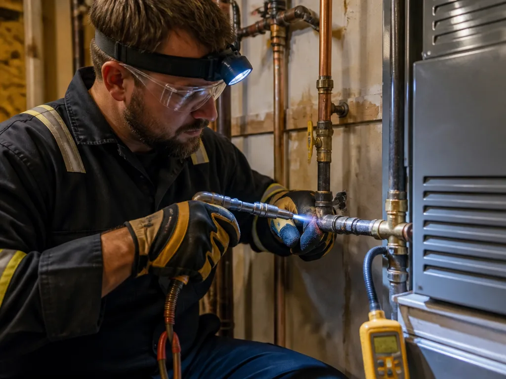 Gas Line Repair