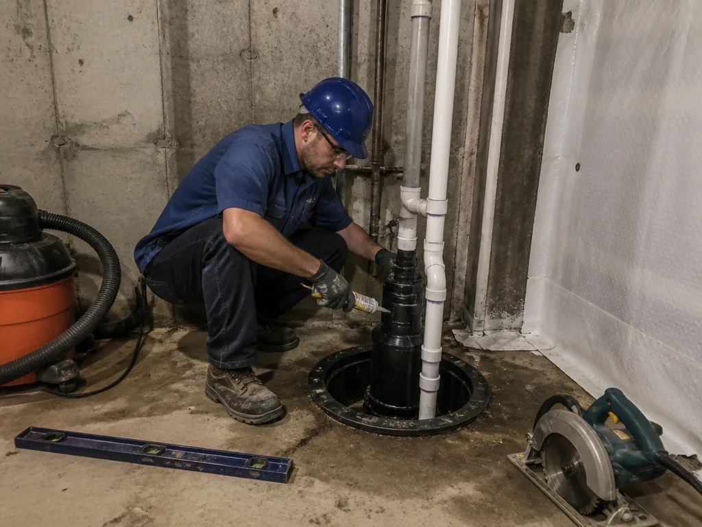 Sump Pump Installation